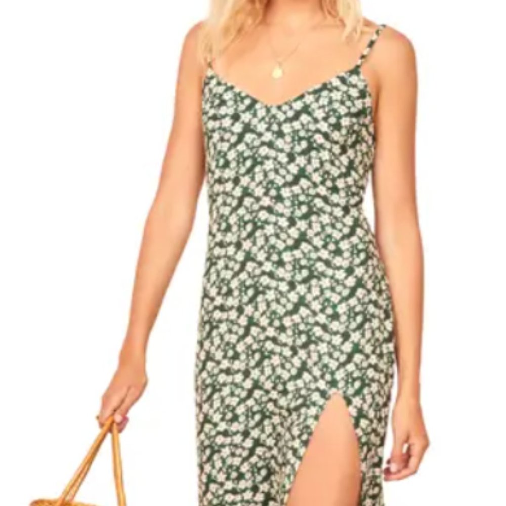 Reformation Crimini Dress in Cilantro [Size 8]